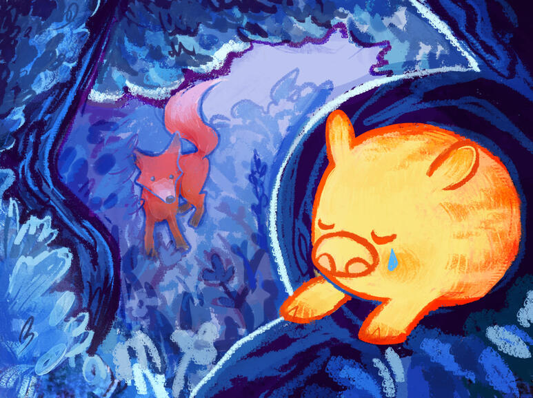 Illustration. Watercolor + CSP. 2026.